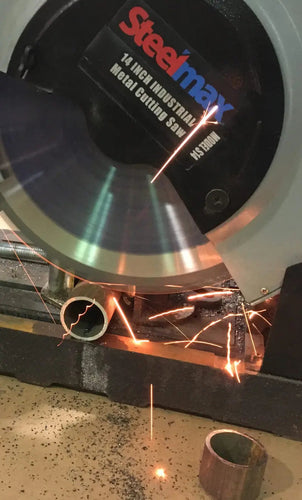 Steelmax Metal Cutting Saw with Cast Iron Base