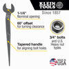 Klein Spud Wrench Nominal Opening for Heavy Nut