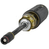 Klein HVAC Adjustable-Length Impact Screwdriver with Flip Socket
