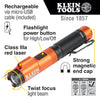 Klein Rechargeable Focus Flashlight with Laser