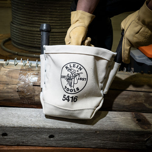 Klein Tool Bag Bull-Pin and Bolt Pouch Belt Strap Connect