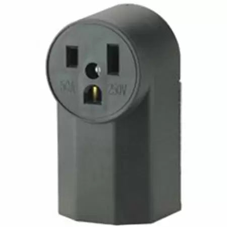 Eaton Cooper Wiring Power Device Receptacle 50A, 250V Black