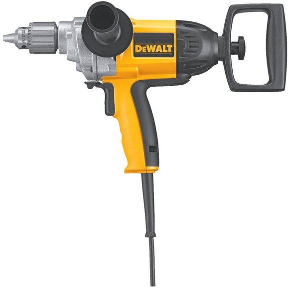 DeWalt 1/2 In. 9-Amp Keyed Electric Drill with Spade Handle